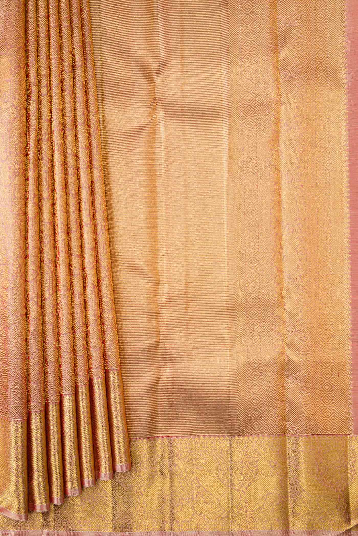 pleats pallu