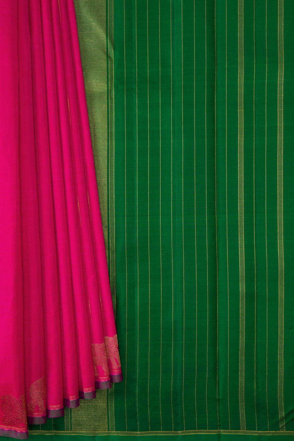 pleats pallu