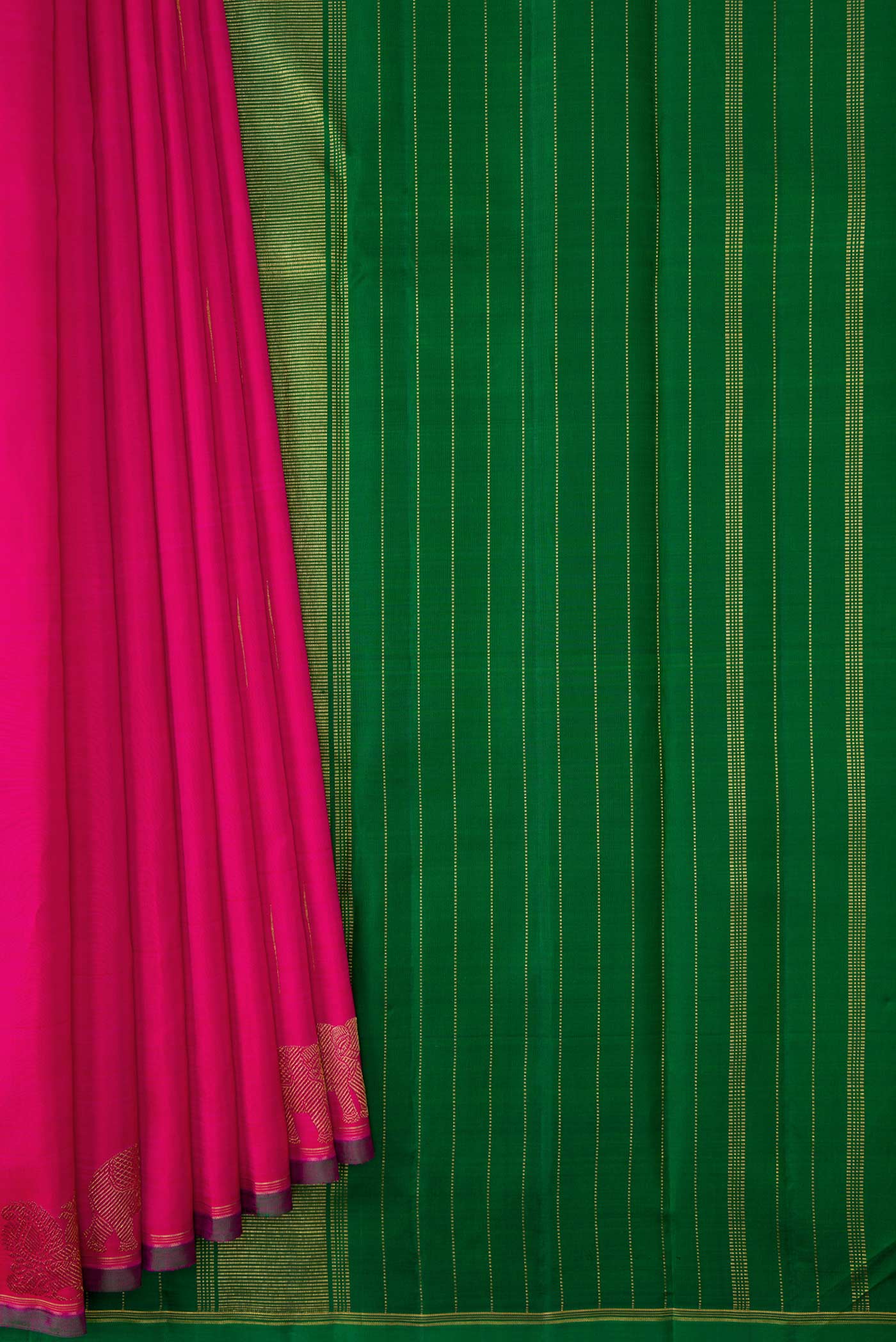 pleats pallu