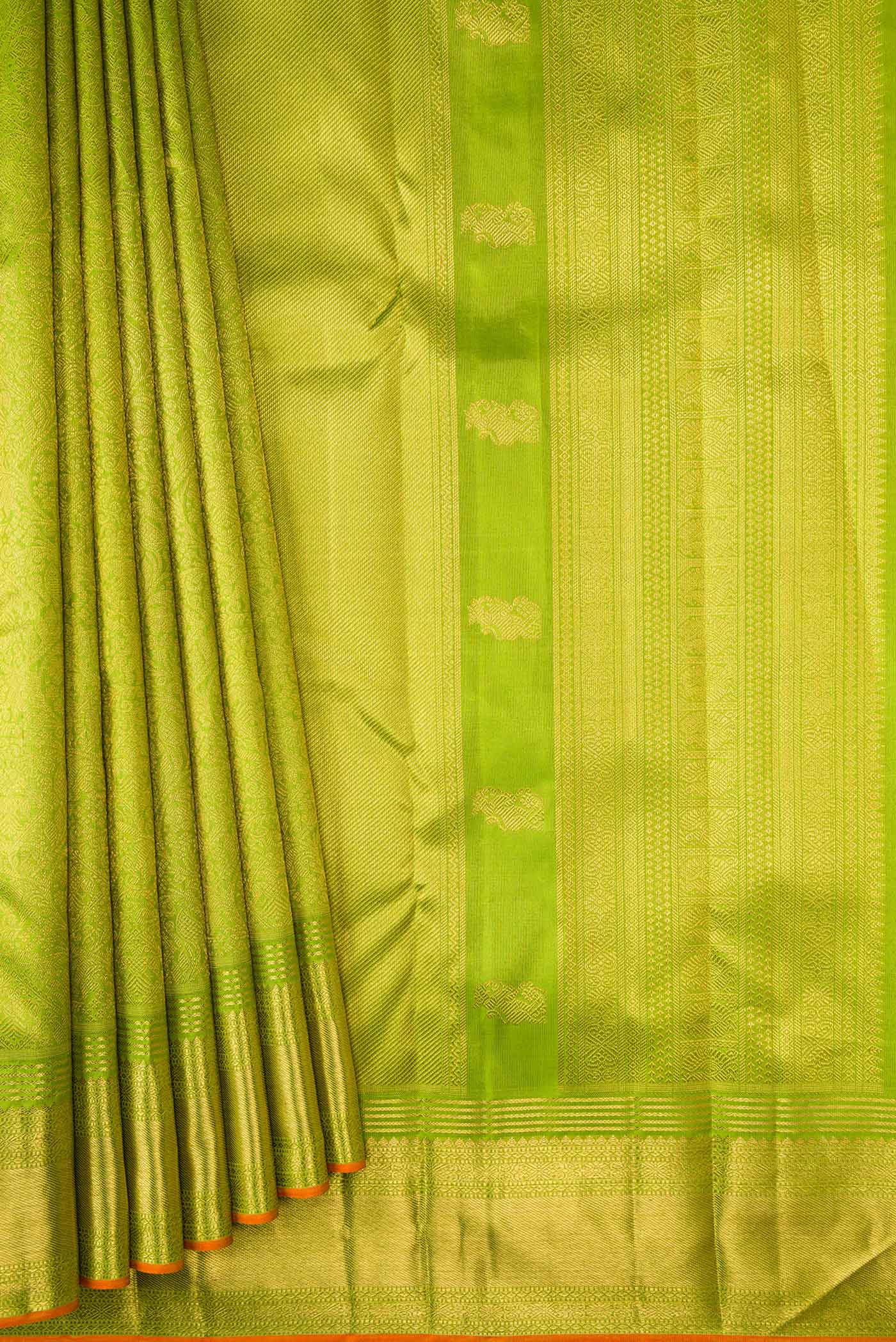 pleats pallu