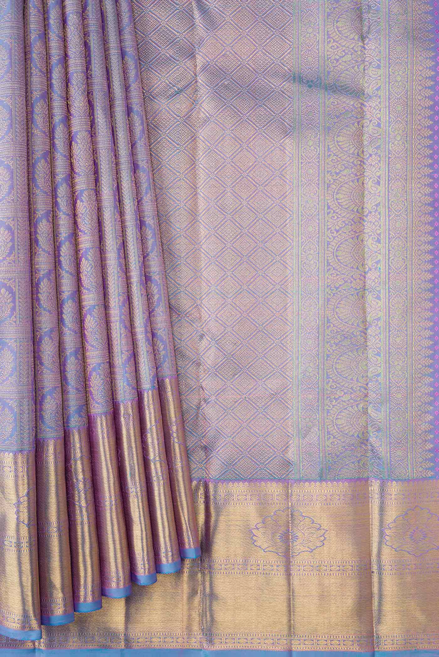 pleats pallu