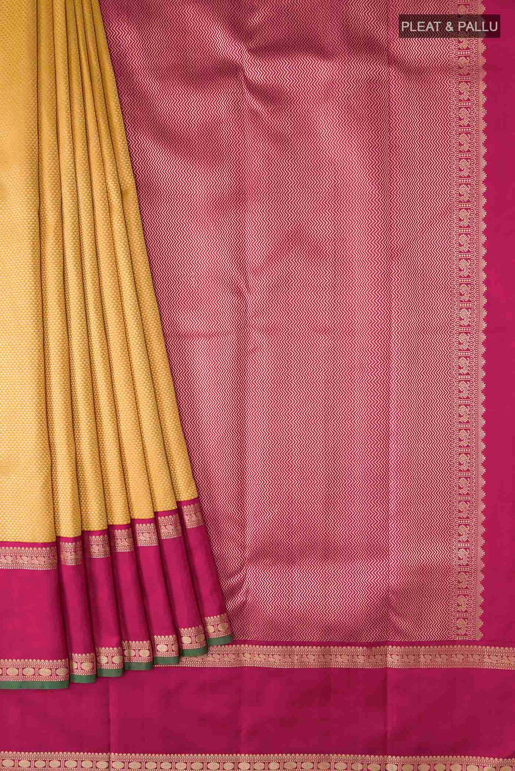 pleats pallu