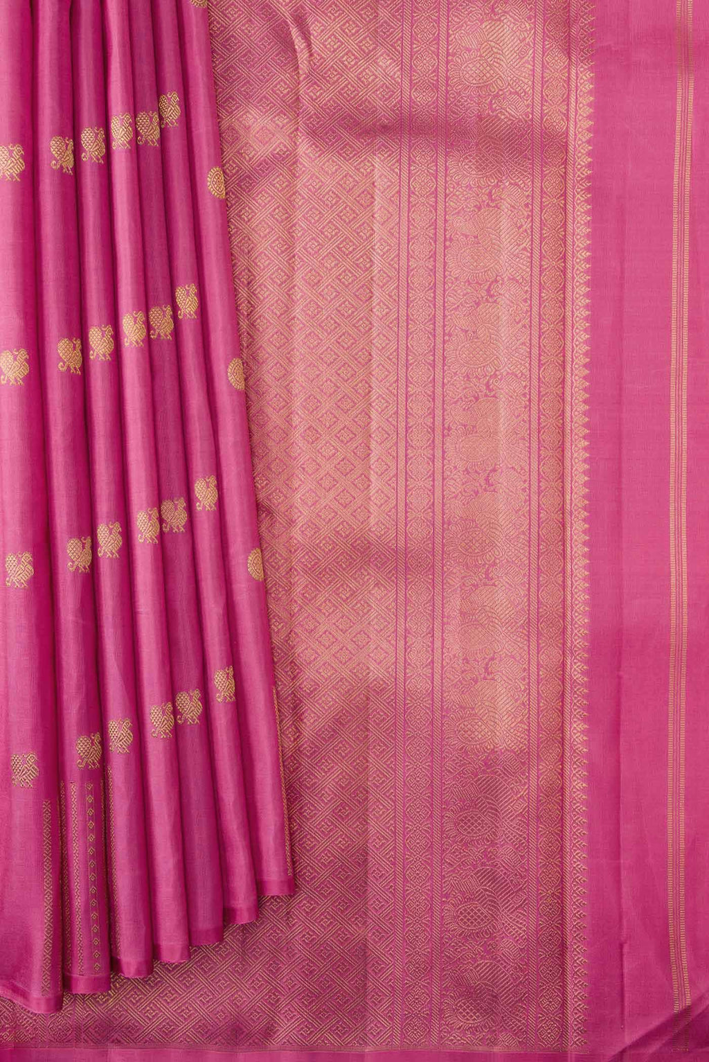 pleats pallu