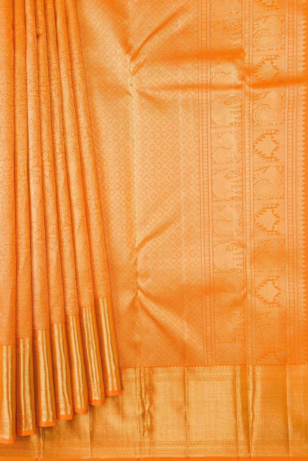 pleats pallu