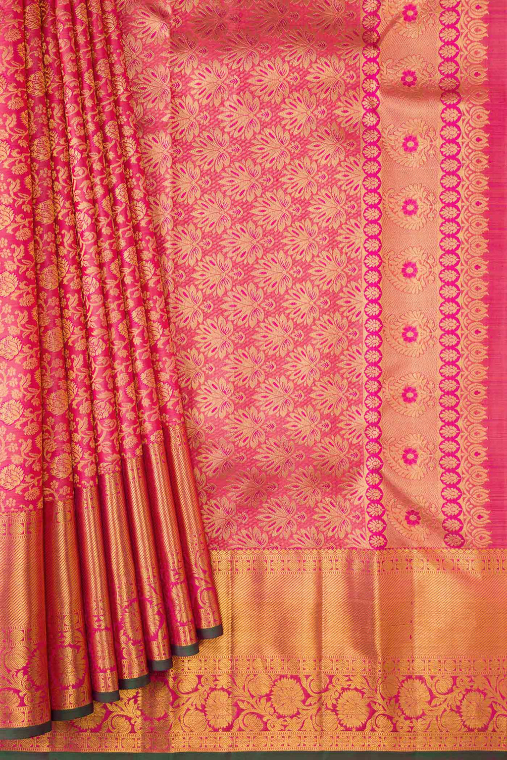 pleats pallu