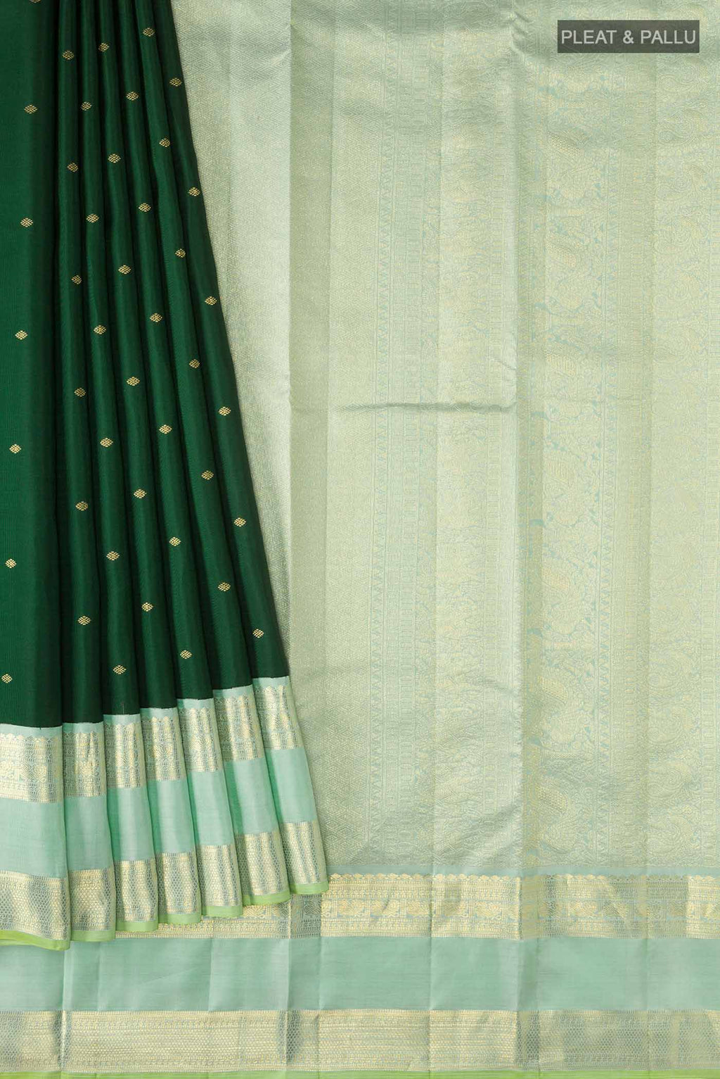 pleats pallu