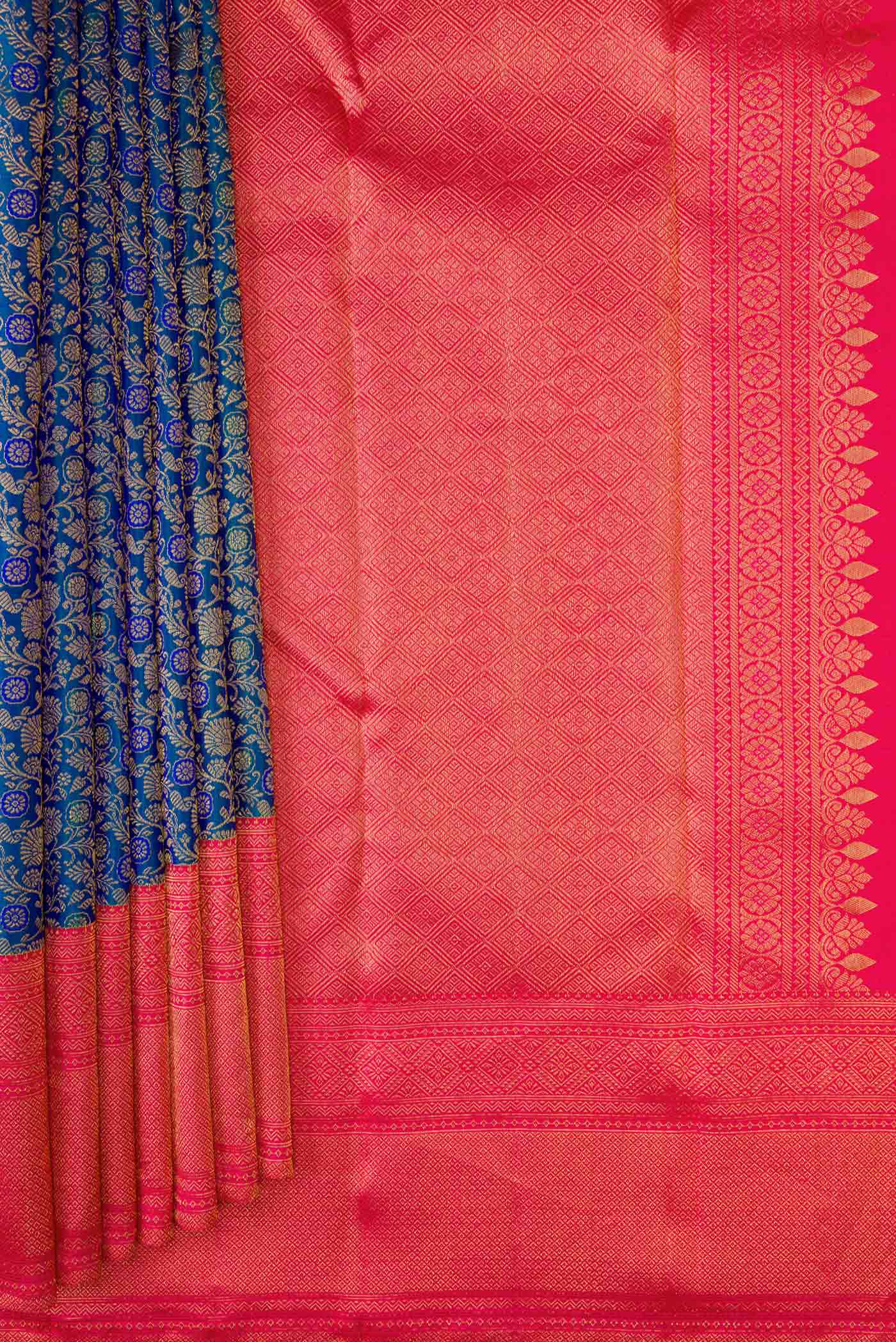 pleats pallu