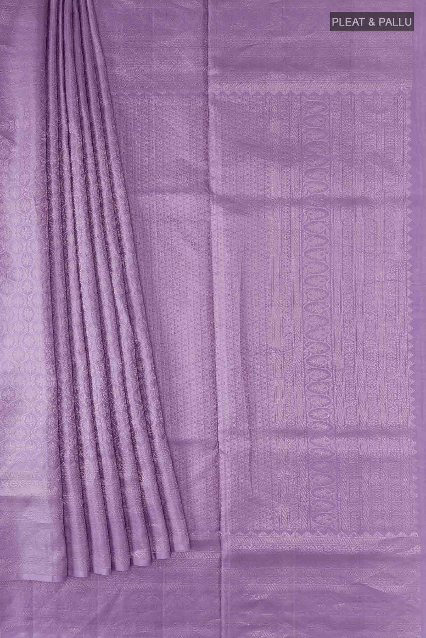 pleats pallu