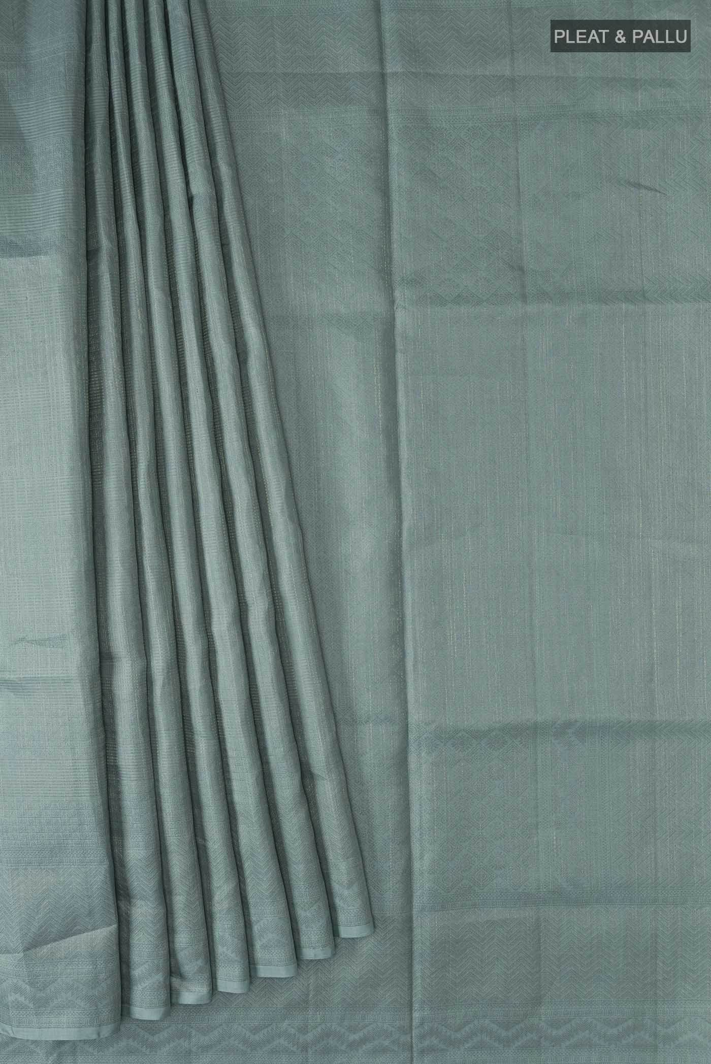 pleats pallu