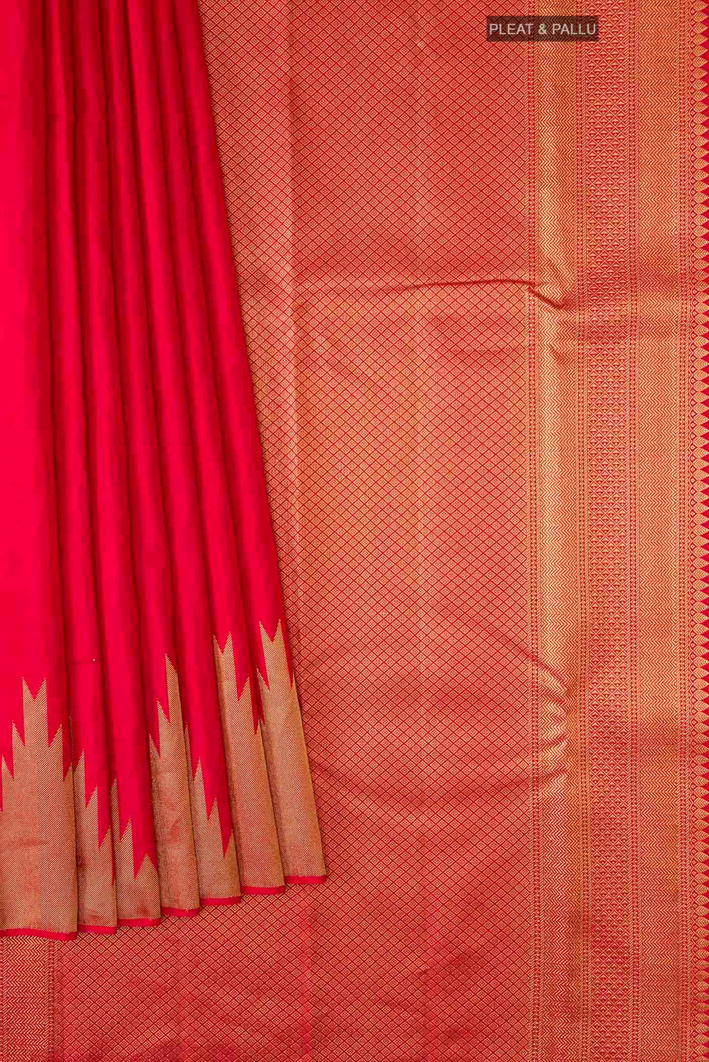 pleats pallu