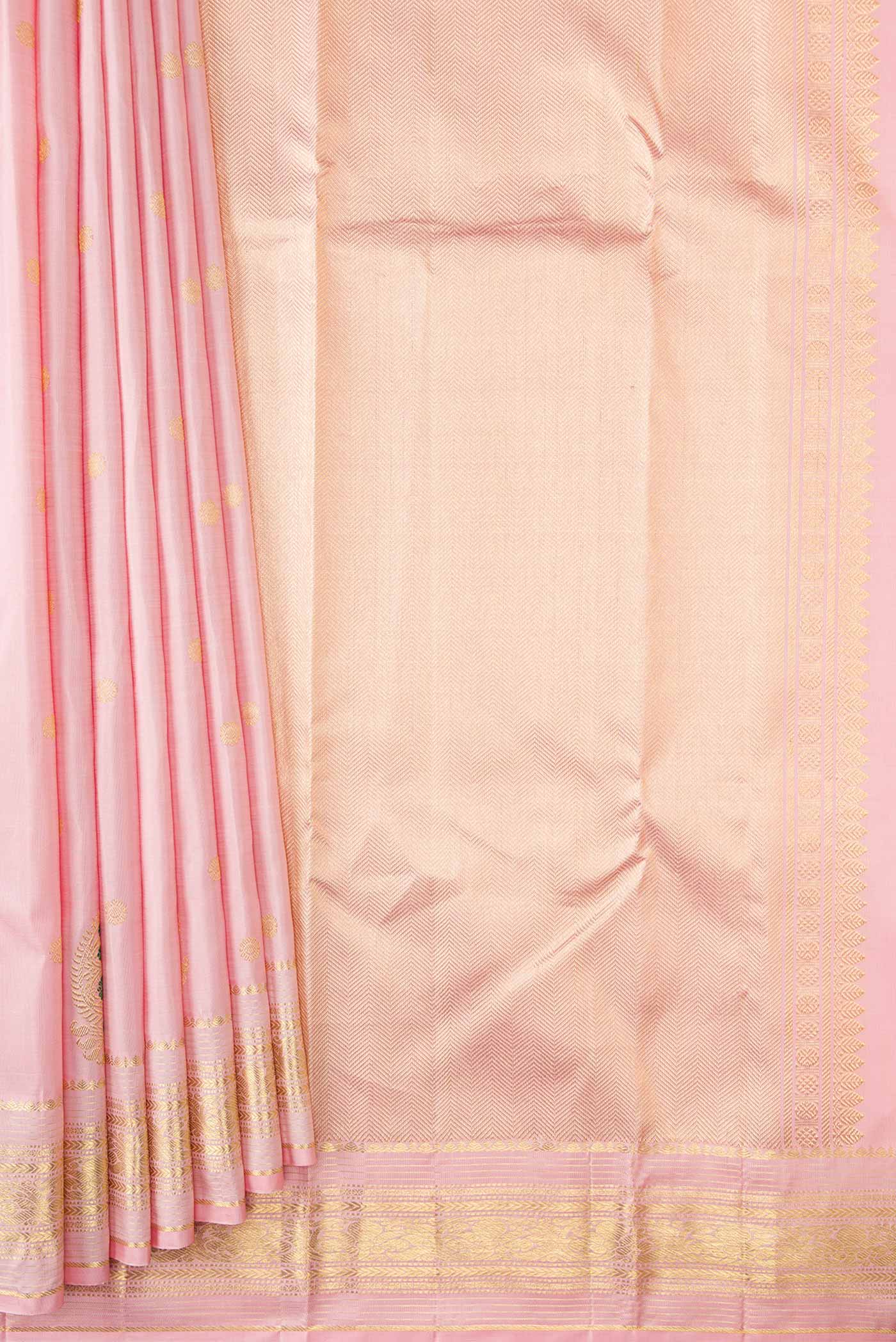 pleats pallu
