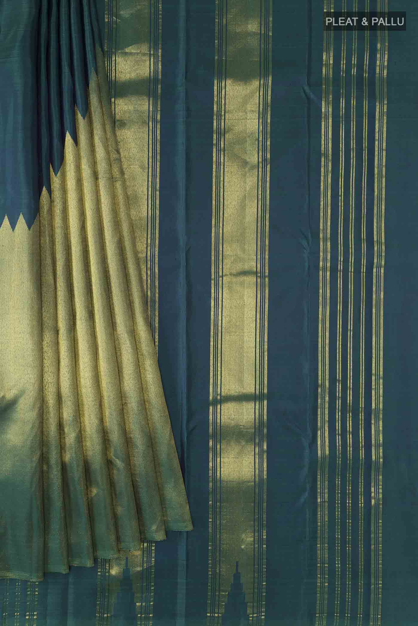 pleats pallu