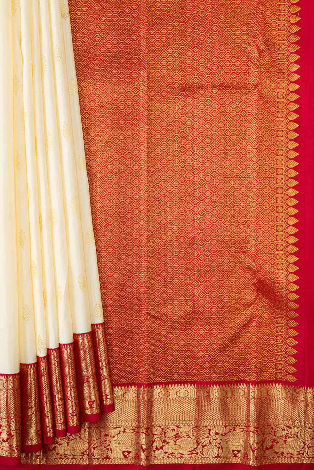 pleats pallu