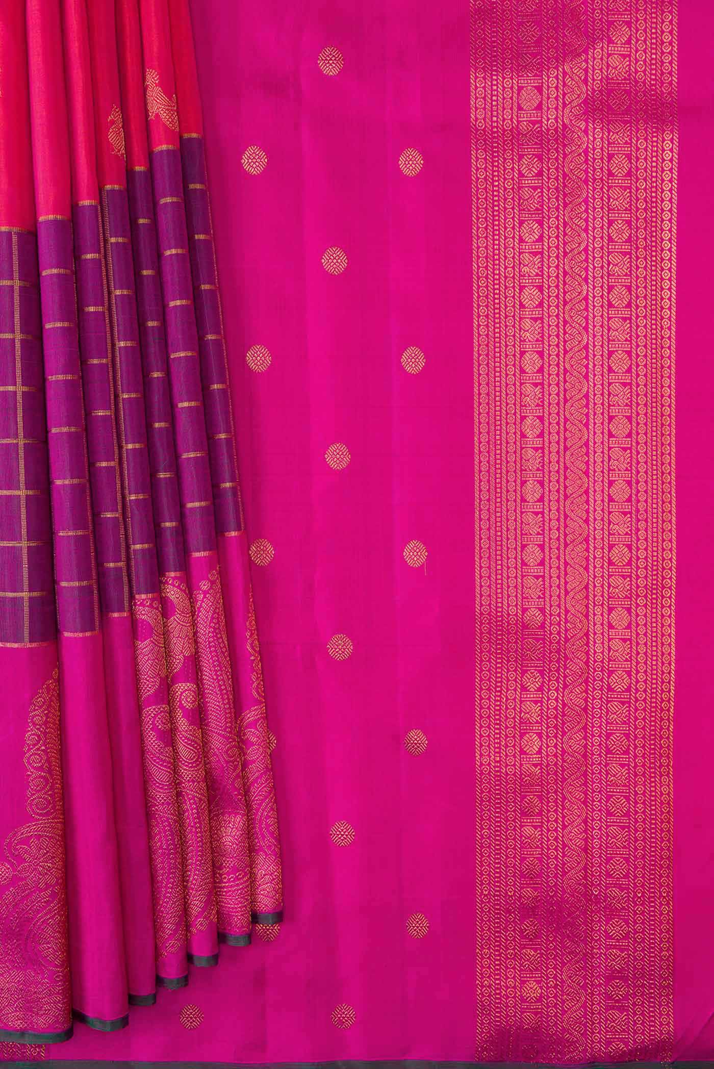 pleats pallu