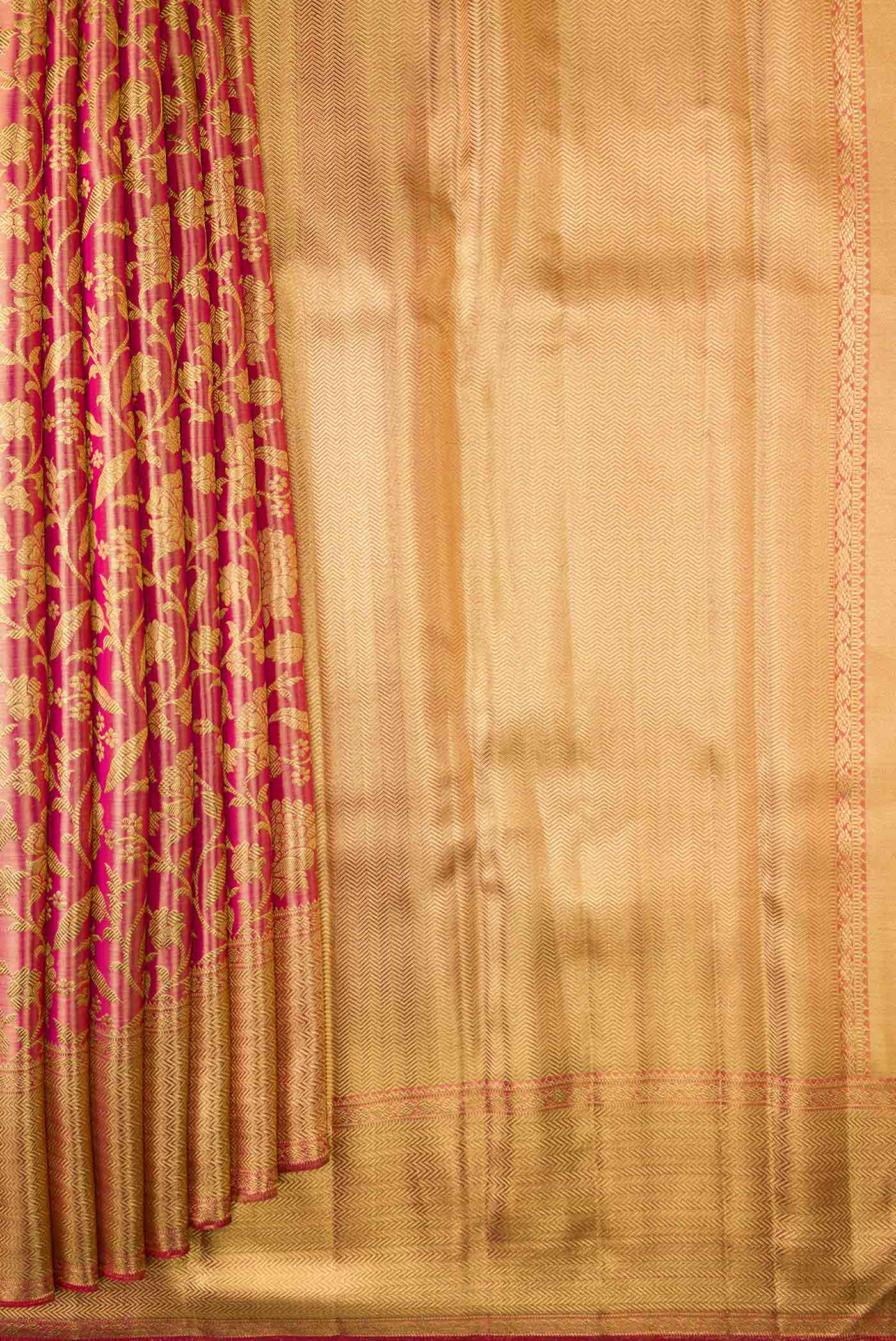 pleats pallu