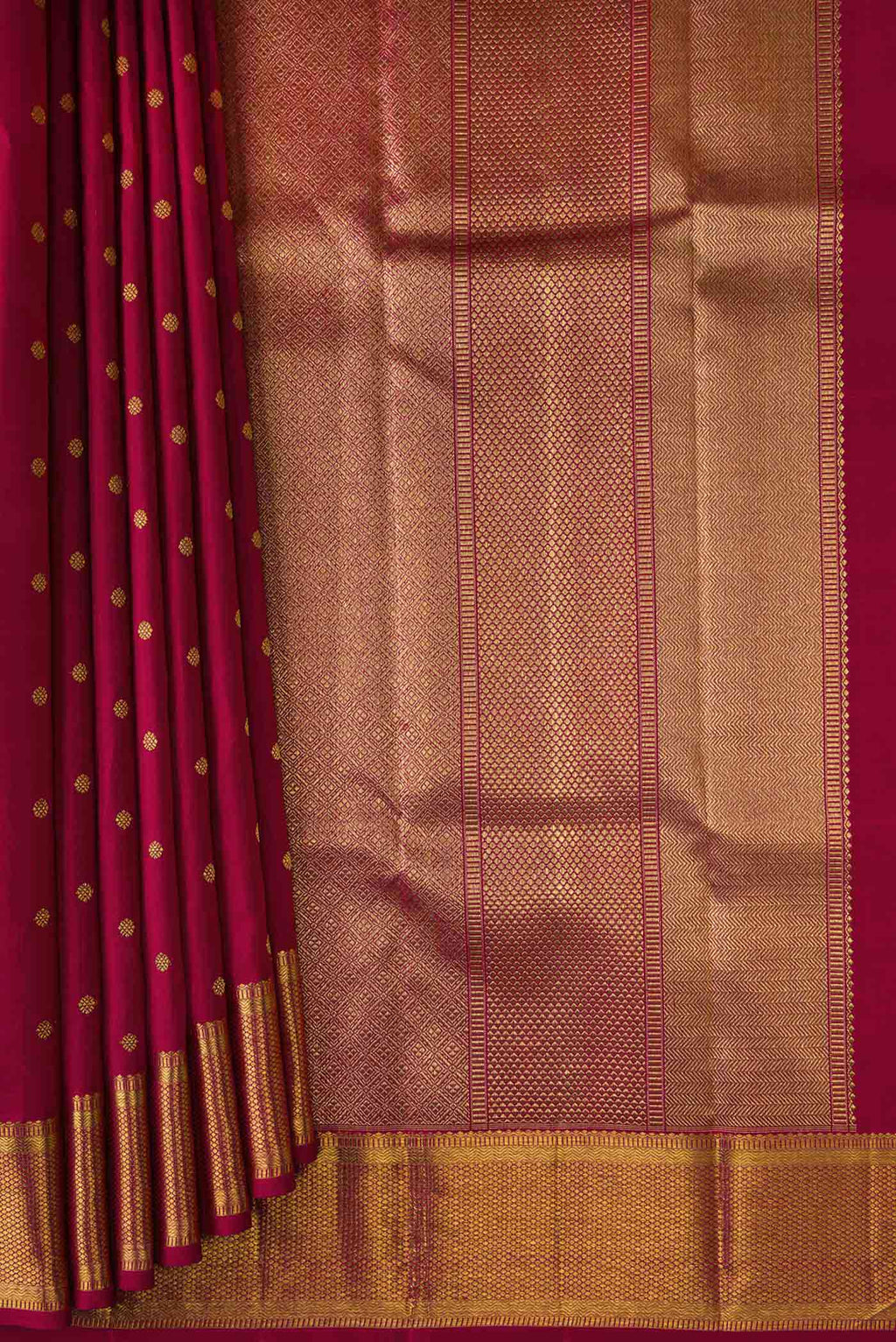 pleats pallu
