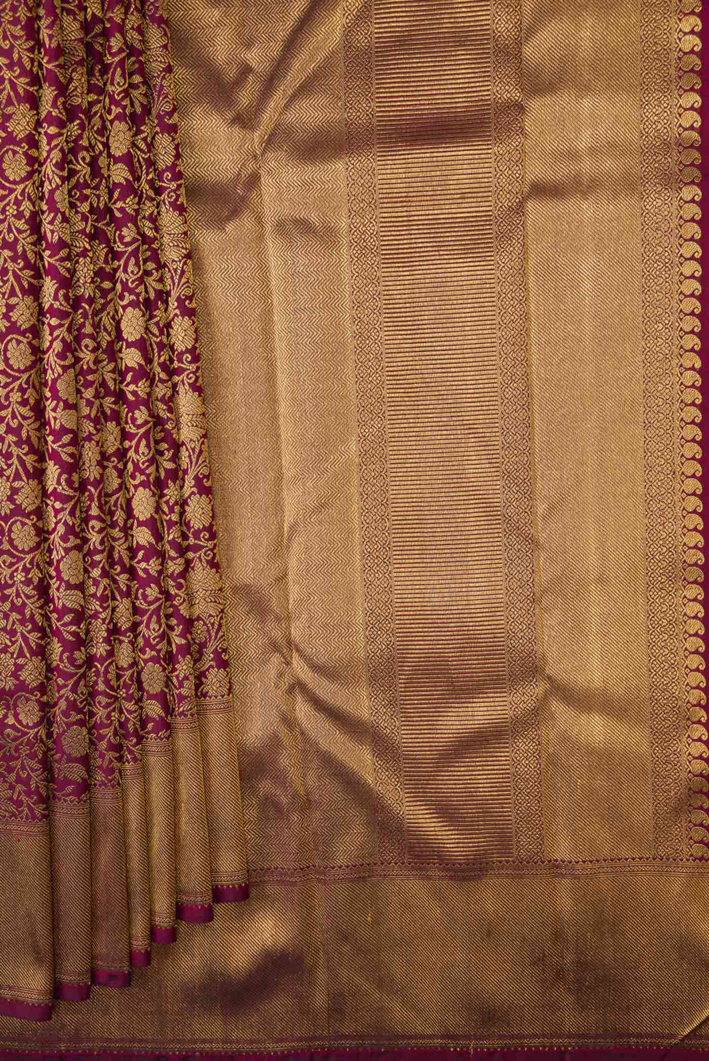 pleats pallu