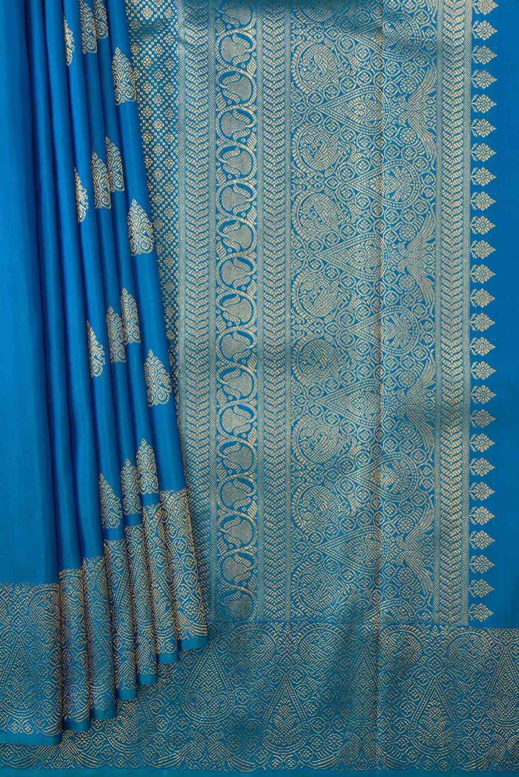 pleats pallu