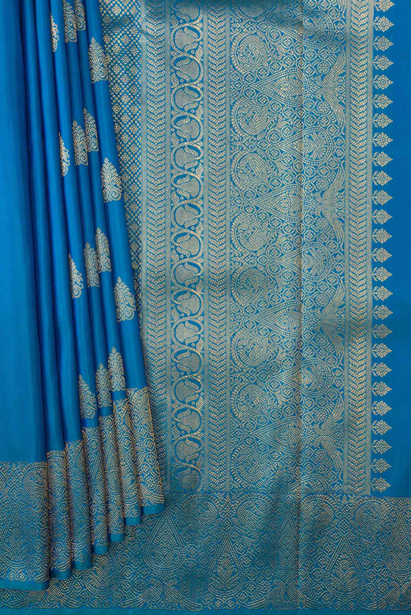 pleats pallu