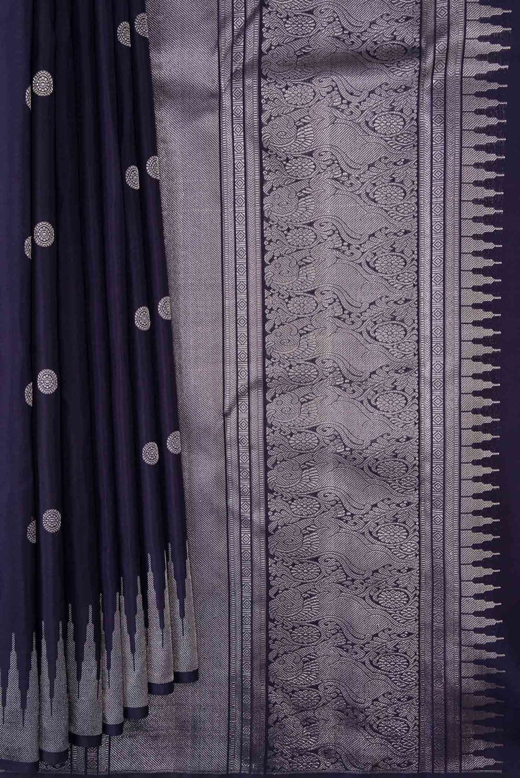 pleats pallu