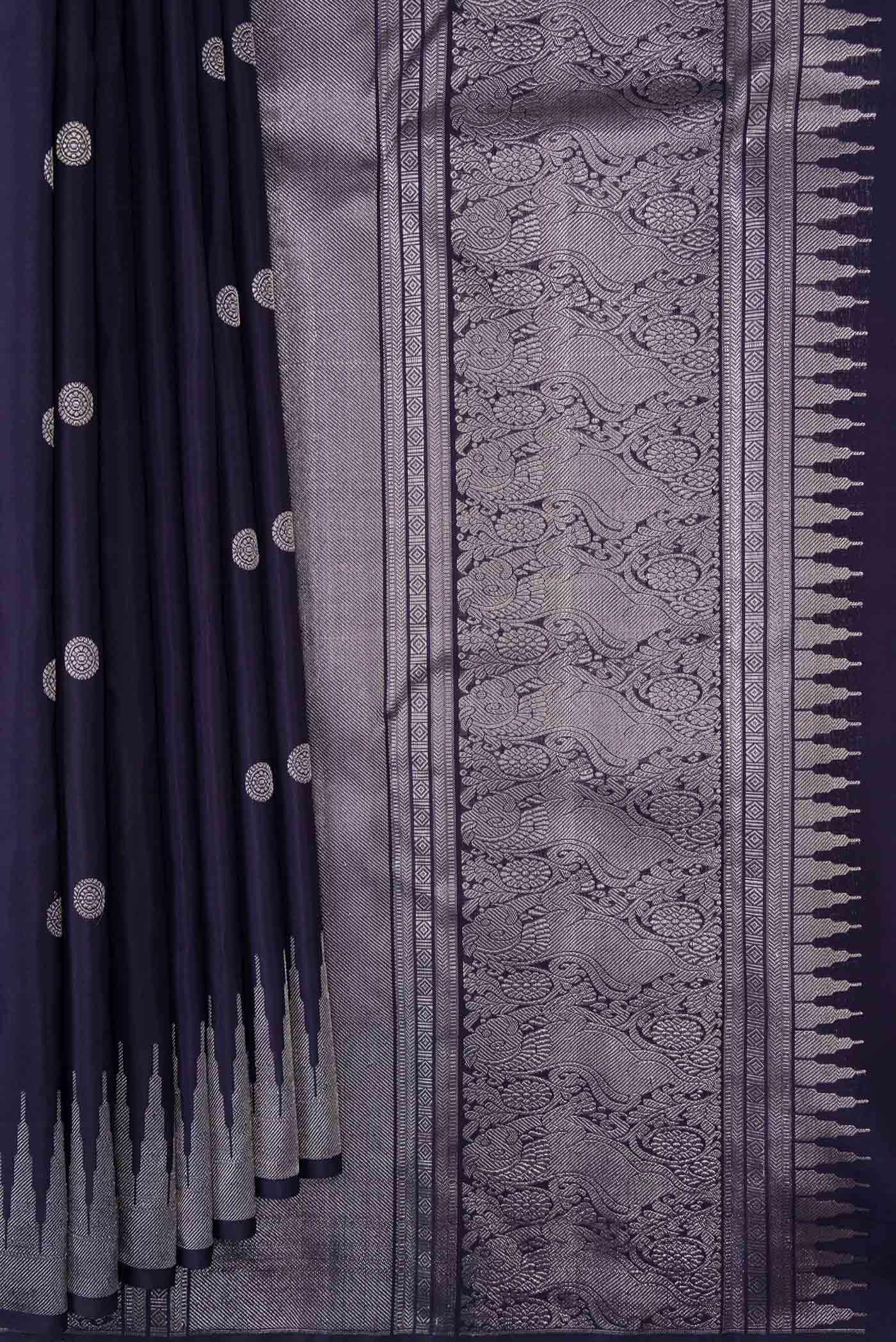 pleats pallu