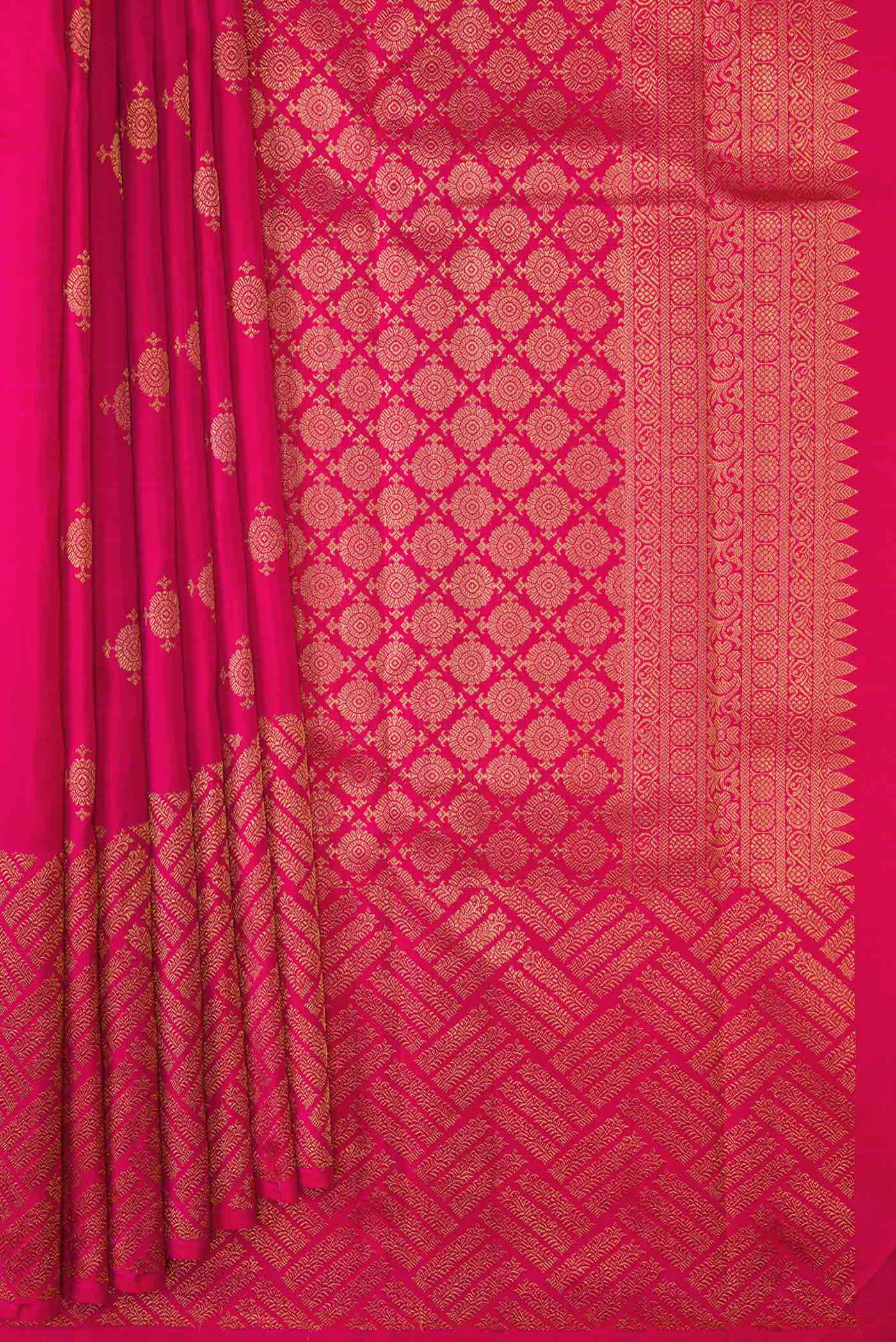 pleats pallu