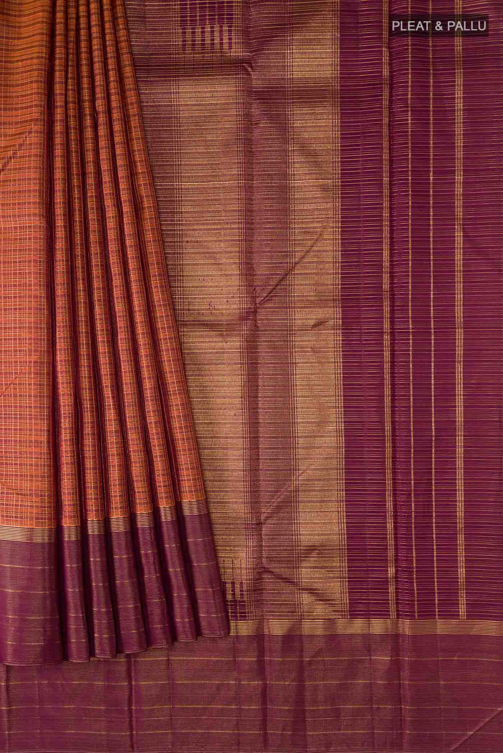 pleats pallu