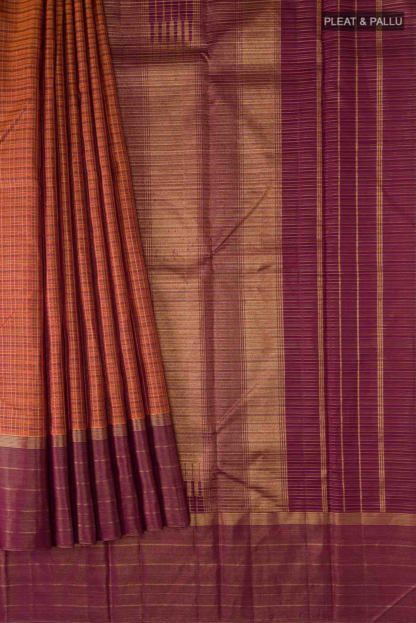 pleats pallu