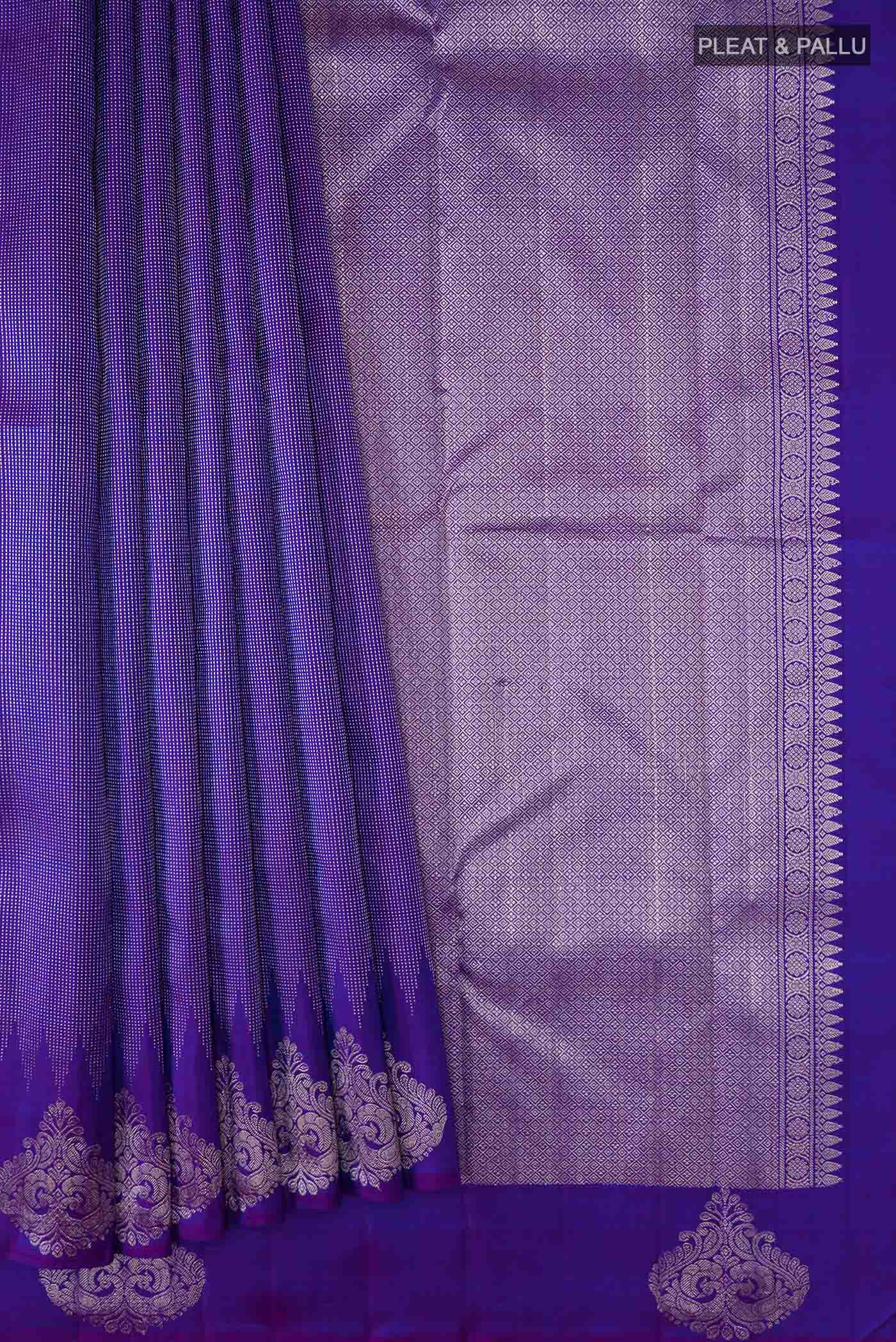 pleats pallu