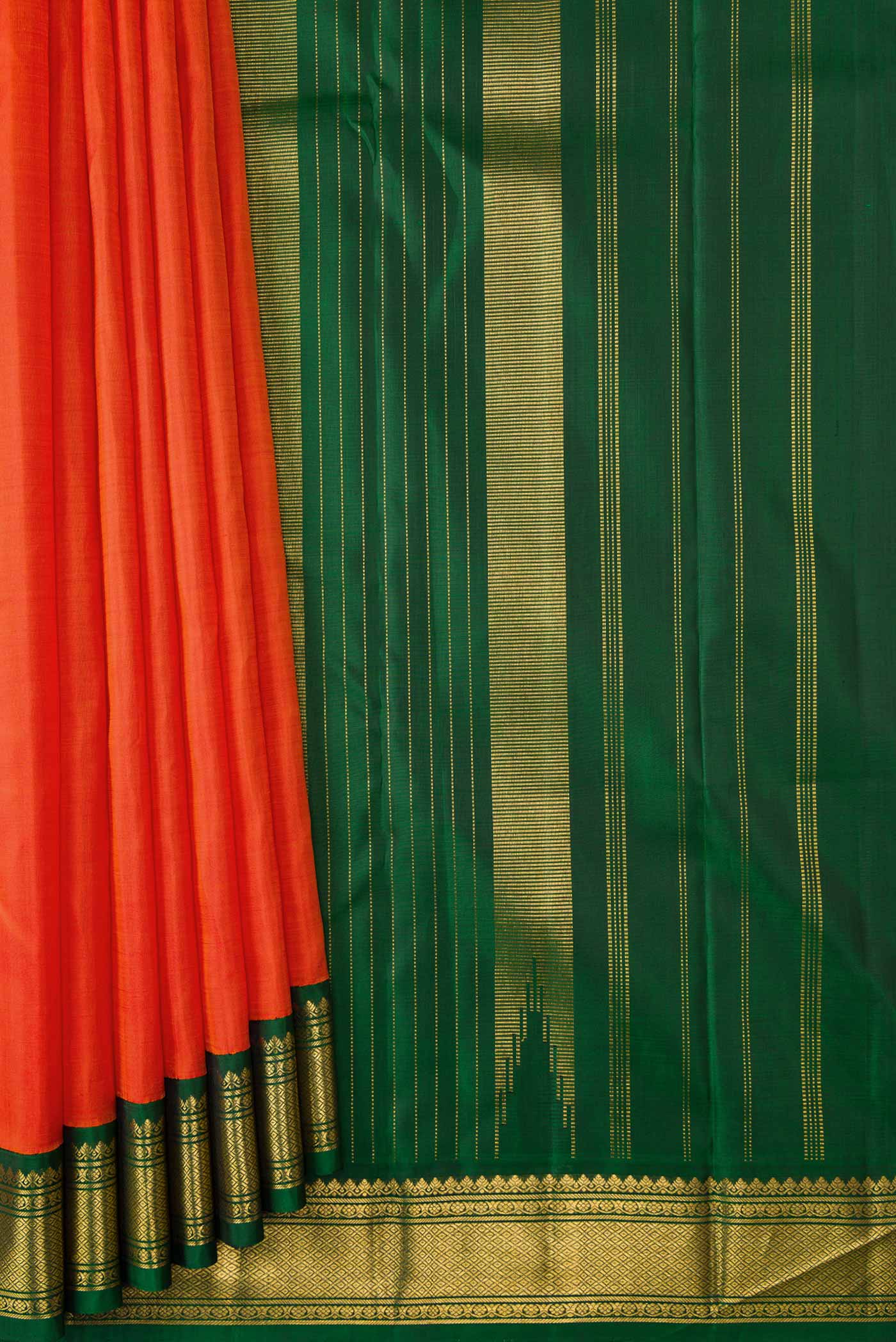 pleats pallu