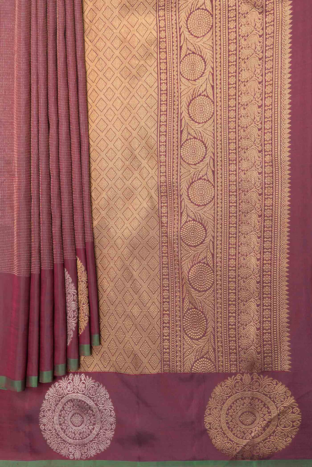 pleats pallu
