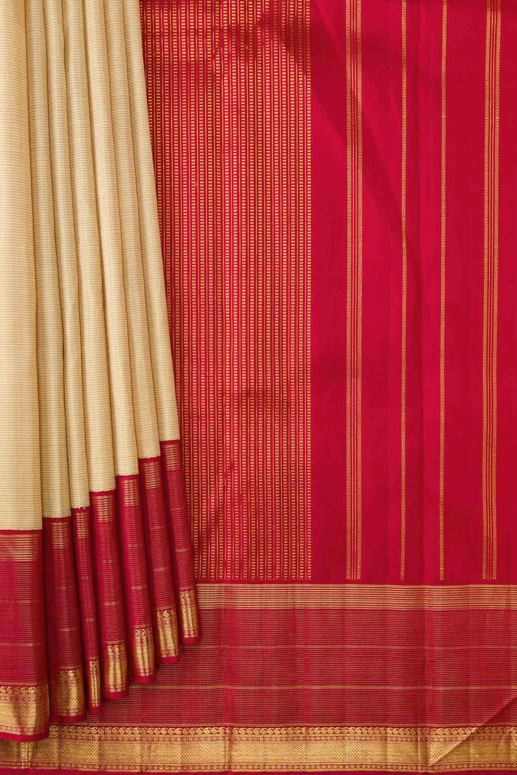pleats pallu