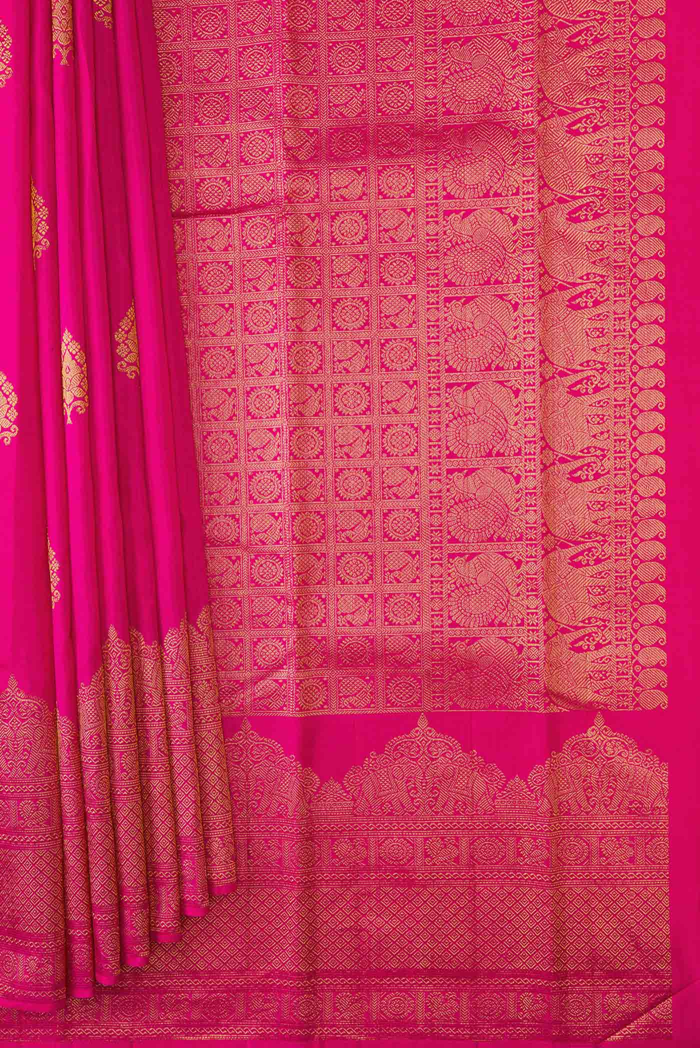 pleats pallu