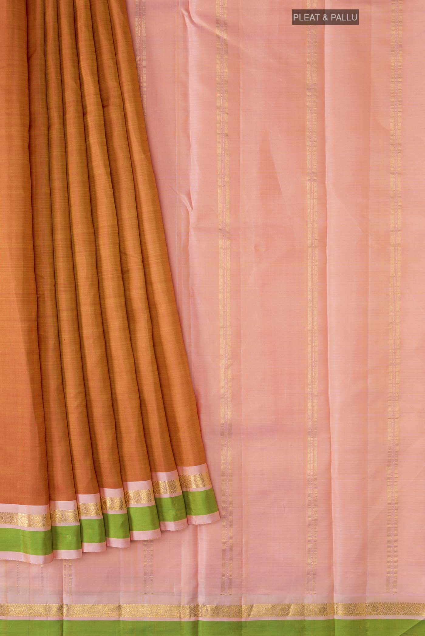 pleats pallu