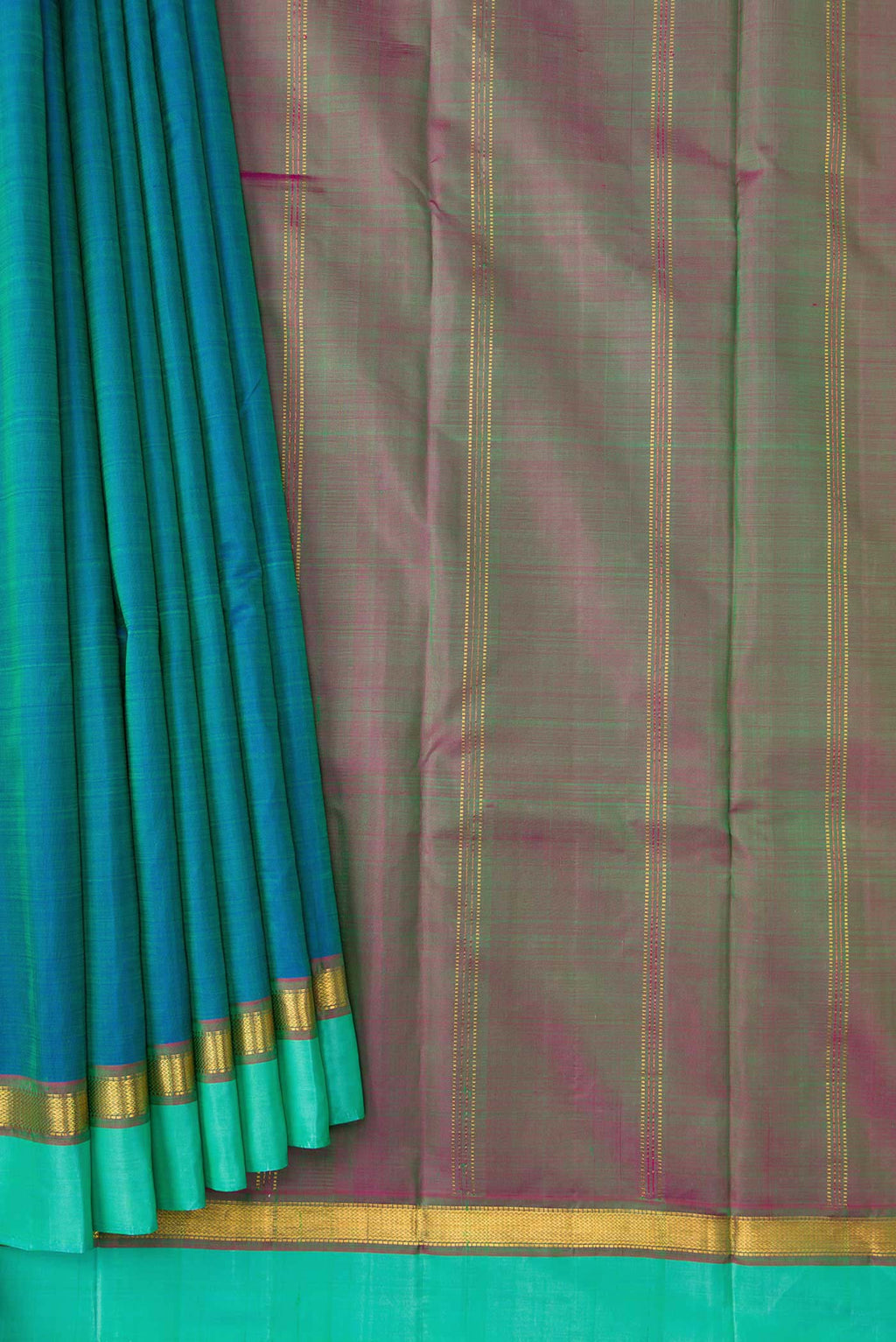 pleats pallu