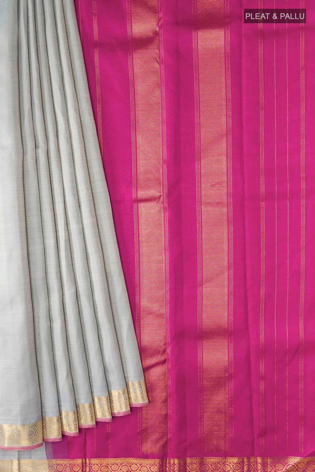 pleats pallu