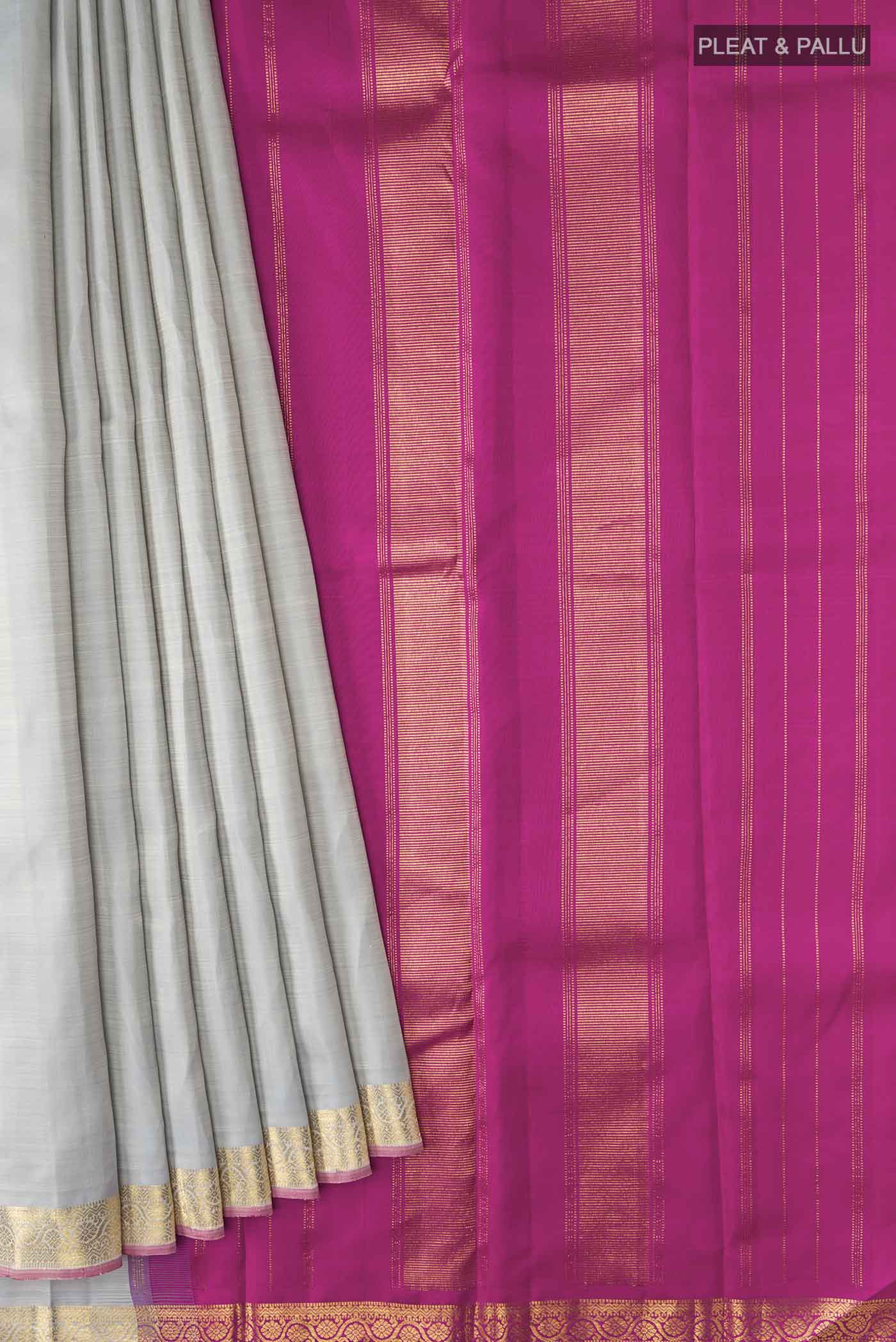 pleats pallu