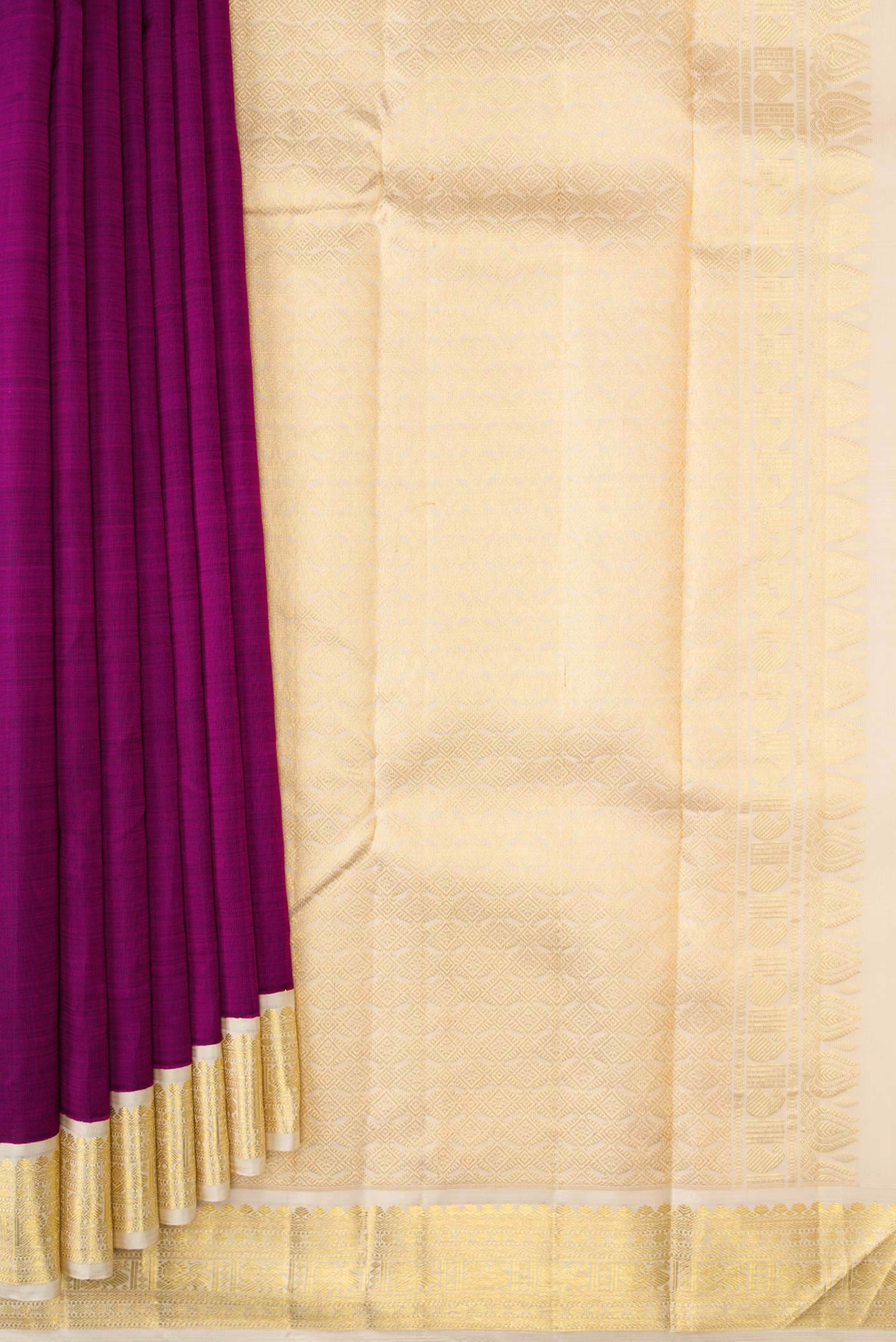 pleats pallu