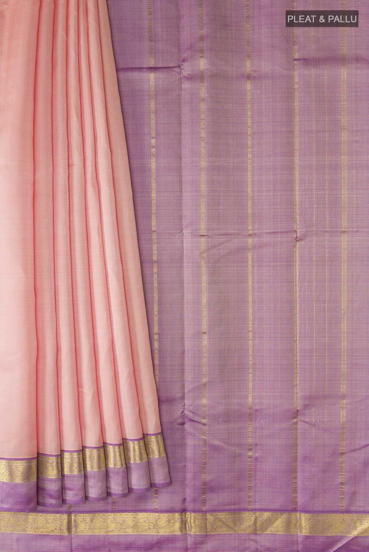pleats pallu