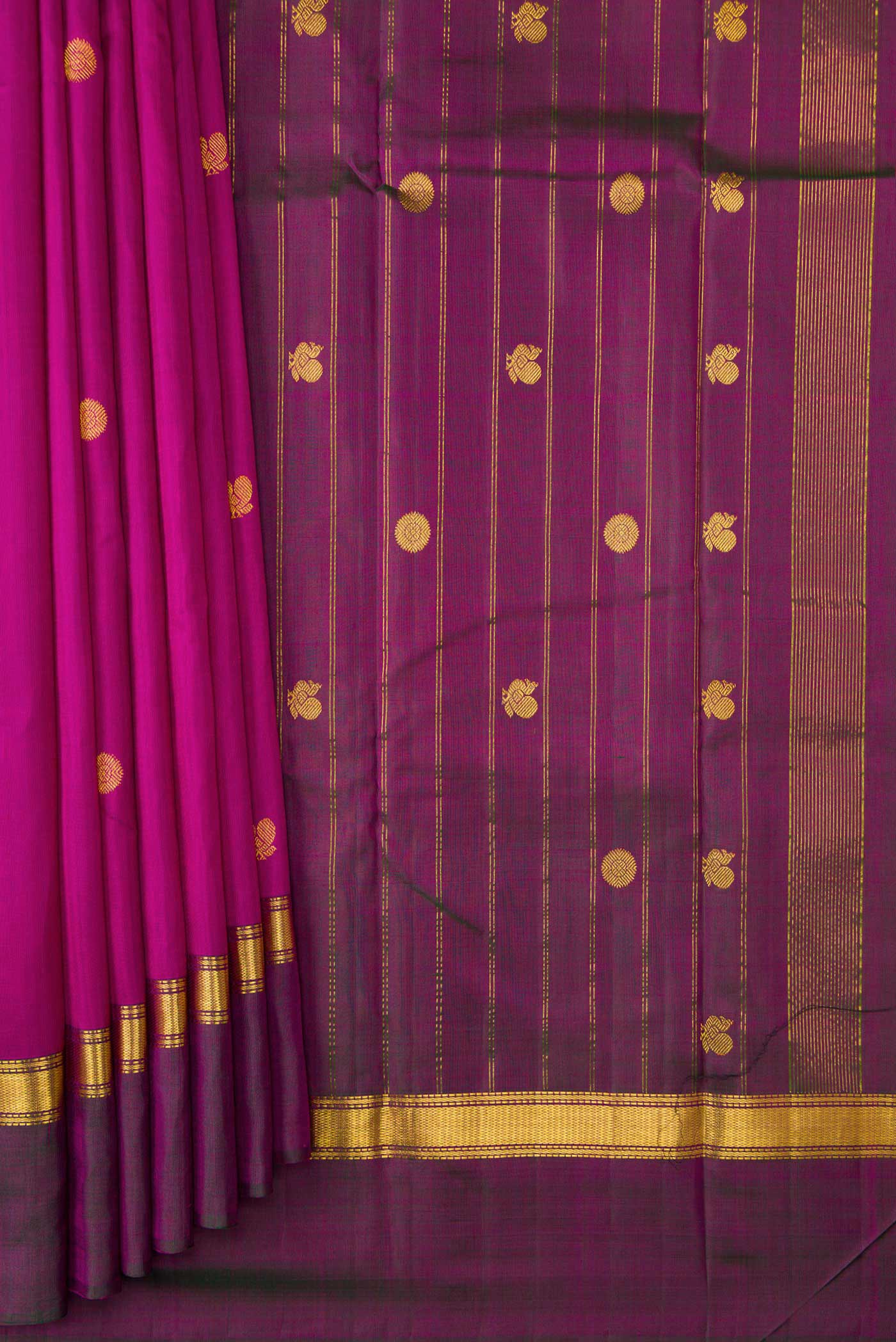 pleats pallu