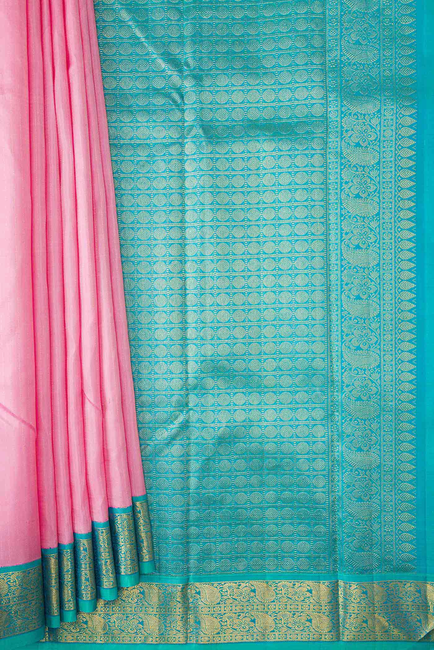 pleats pallu