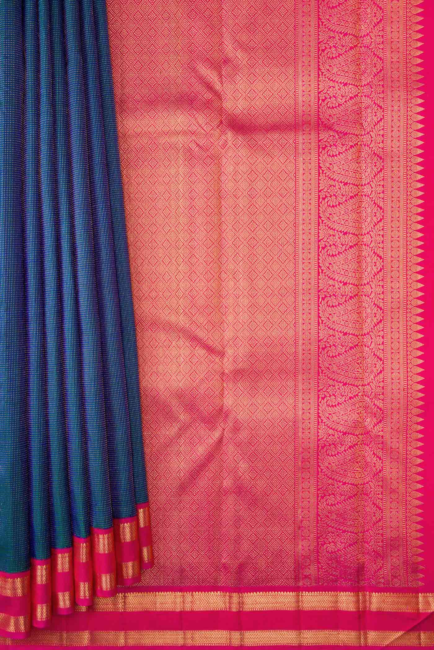 pleats pallu