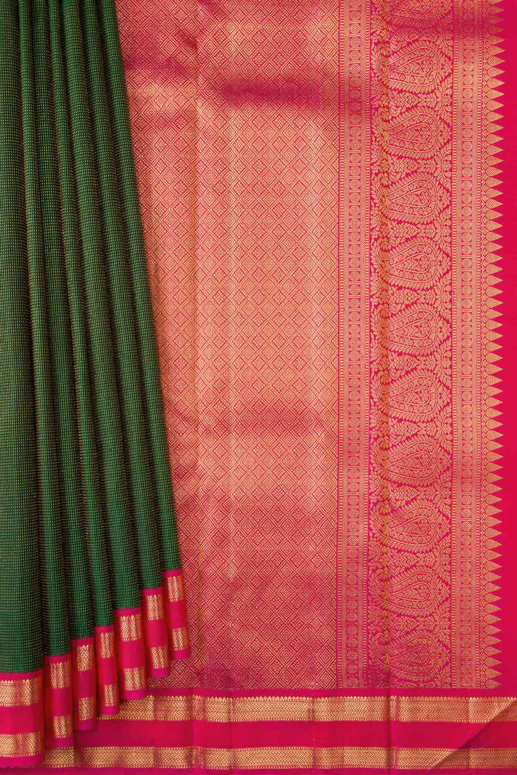 pleats pallu