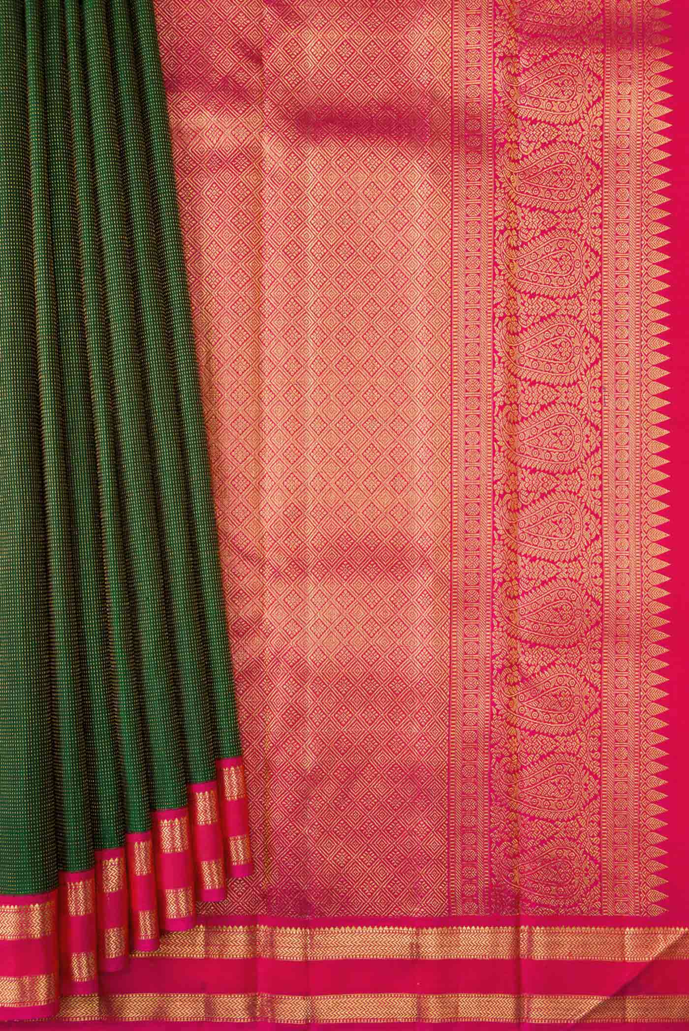 pleats pallu
