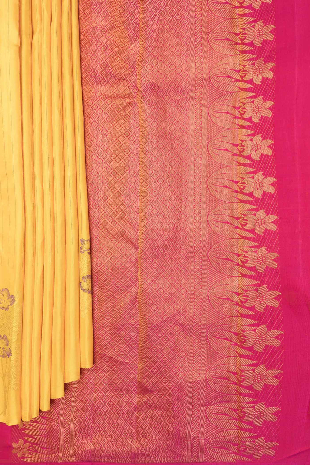pleats pallu