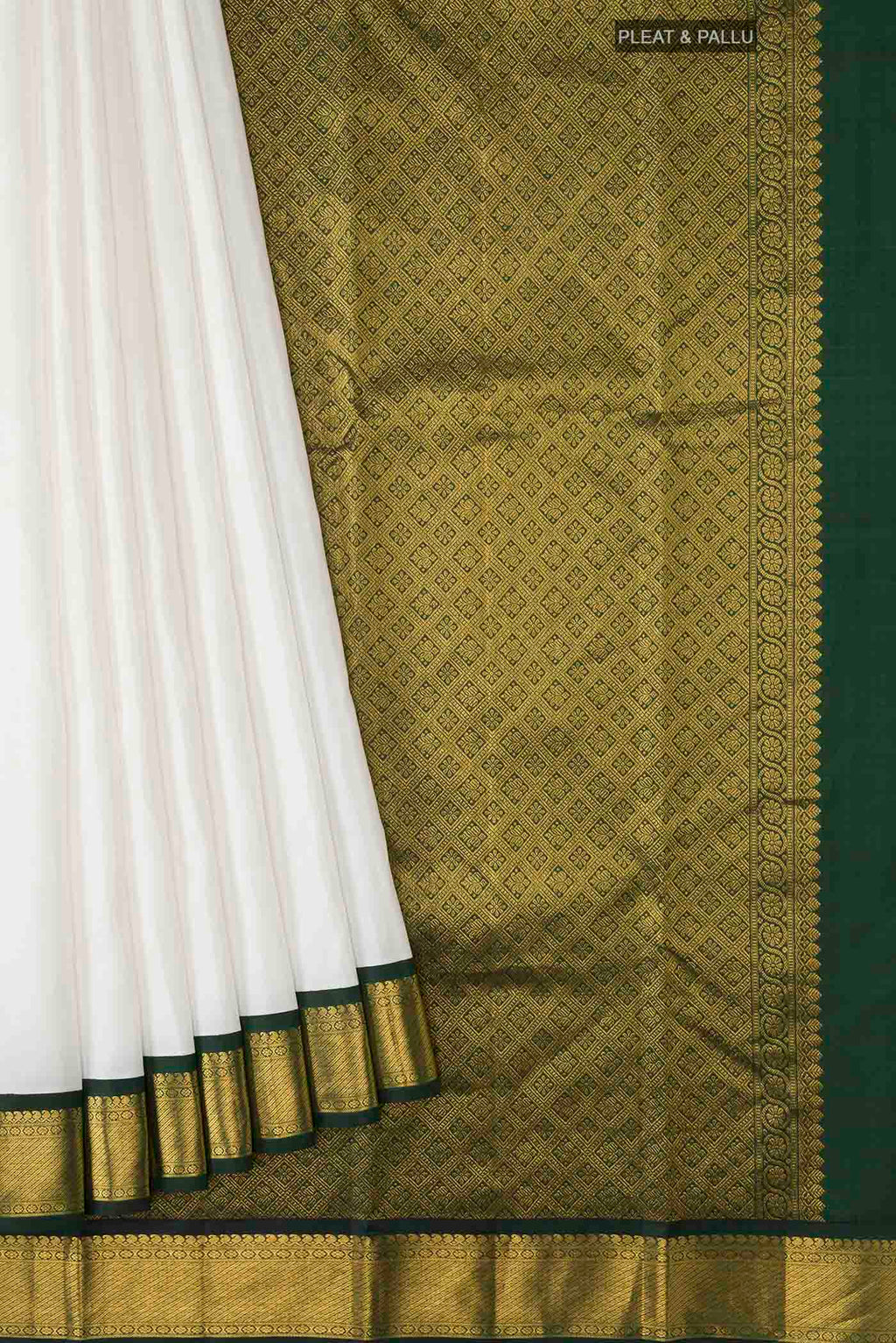 pleats pallu