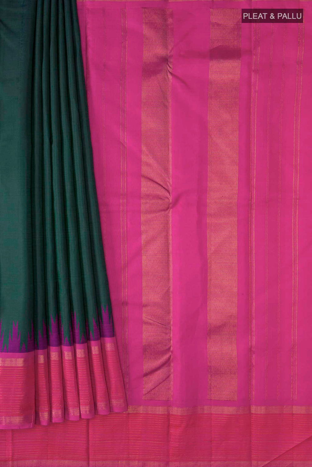 pleats pallu