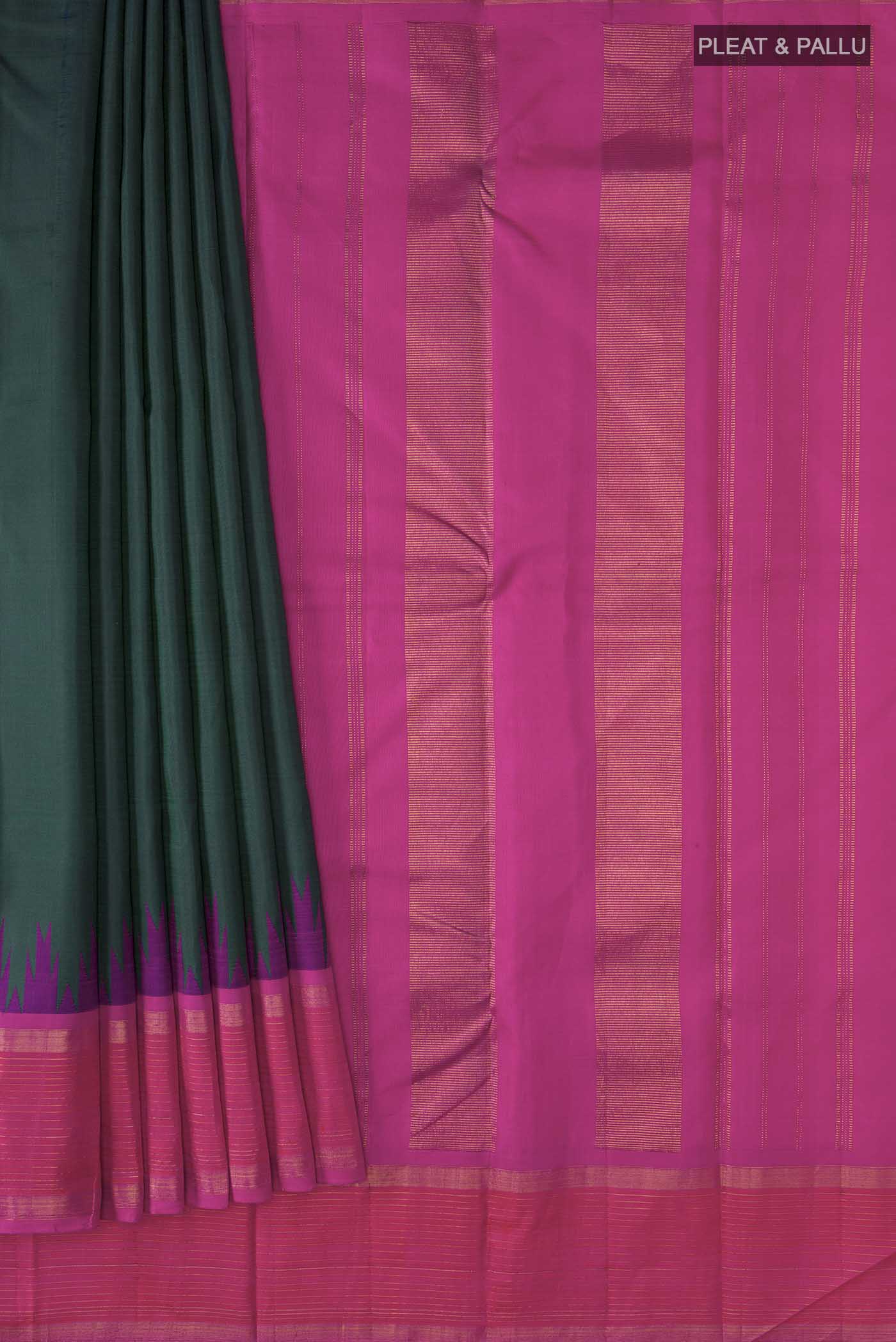 pleats pallu