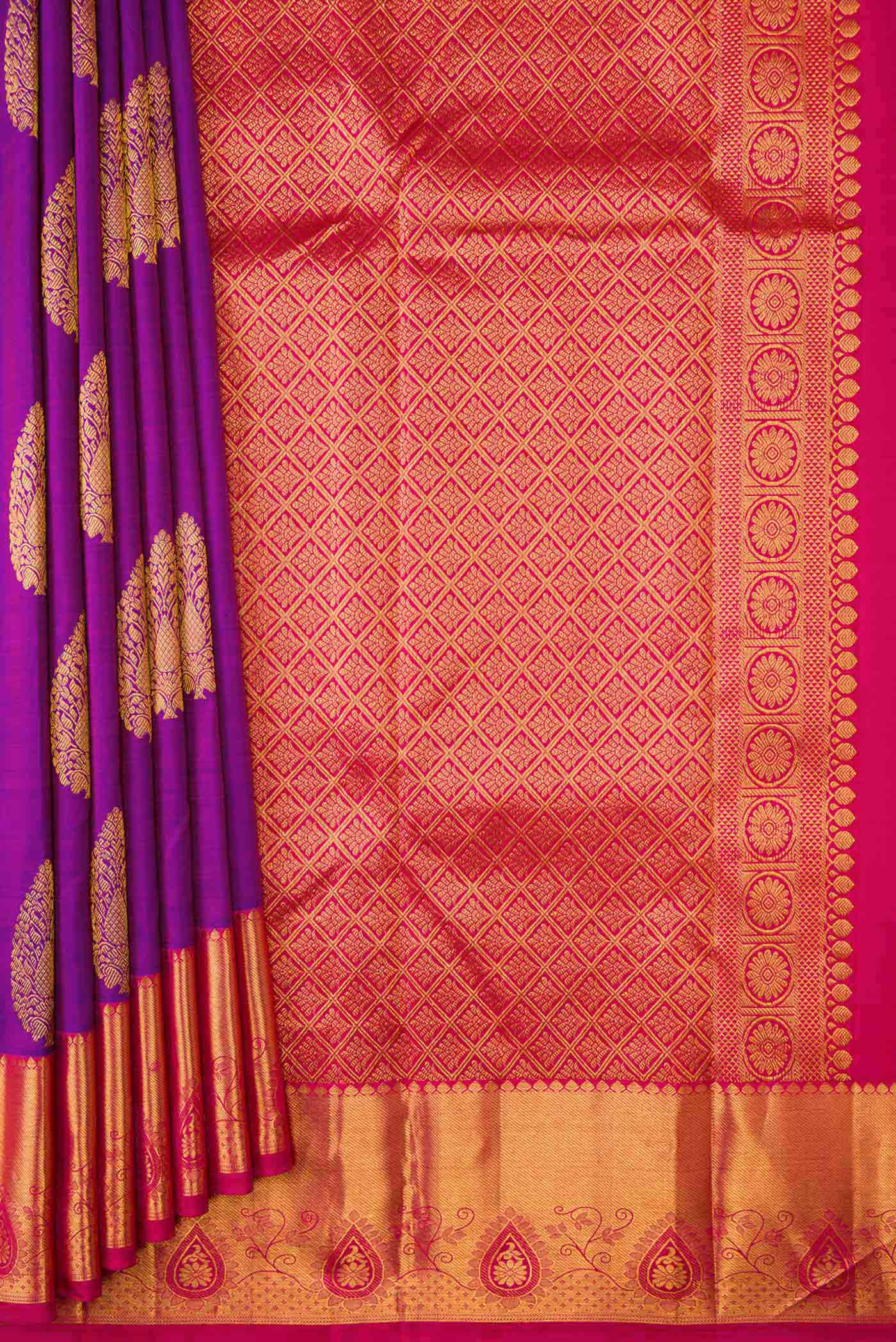 pleats pallu