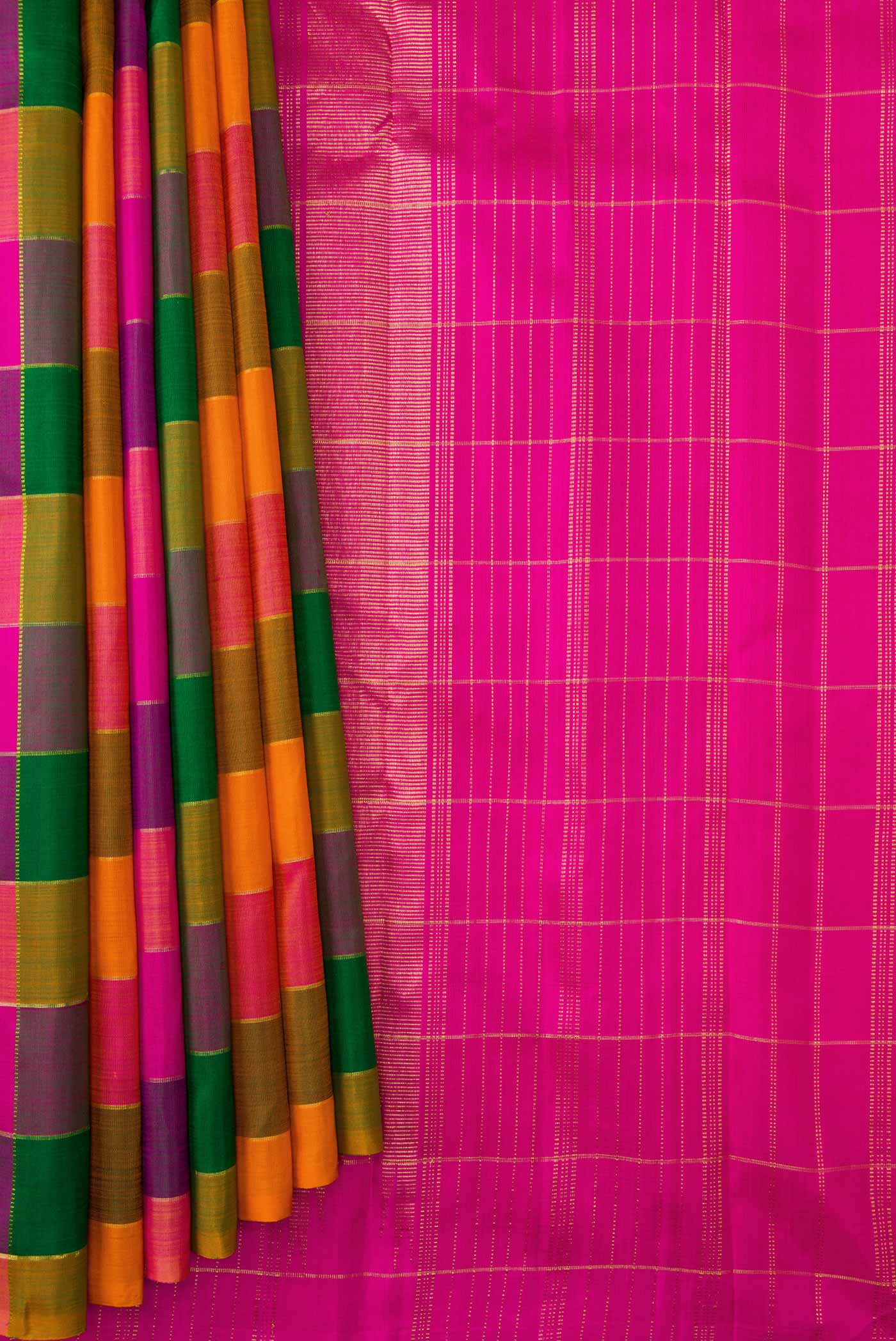 pleats pallu